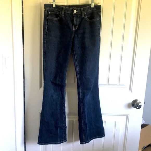3/$30 Calvin Klein Flare jeans size 4 32” - Picture 1 of 5